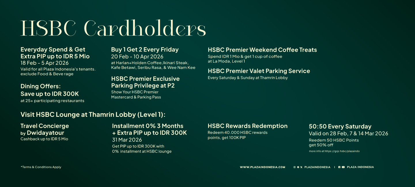 Plaza Indonesia Banner